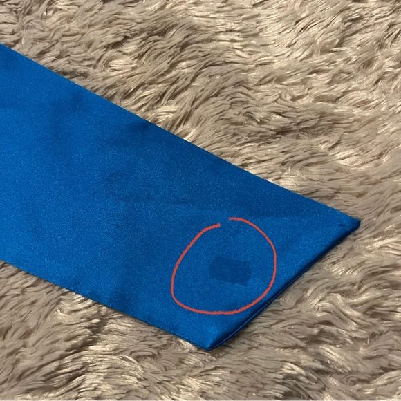 Zara blue satin effects wrap style romper - Picture 10 of 11